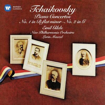Tschaikowski Pjotr - Klavierkonzerte 1 & 2 (Gilels Emil / Maazel Lorin / u.a.)