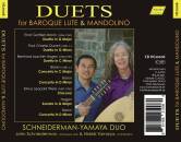 Baron Ernst Gottlieb / u.a. - Duets for Baroque Lute & Mandolino (Schneiderman John)