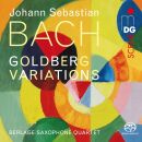 Bach Johann Sebastian - Goldberg-Variationen (Arr. By Peter VIgh / (Berlage Saxophone Quartet)