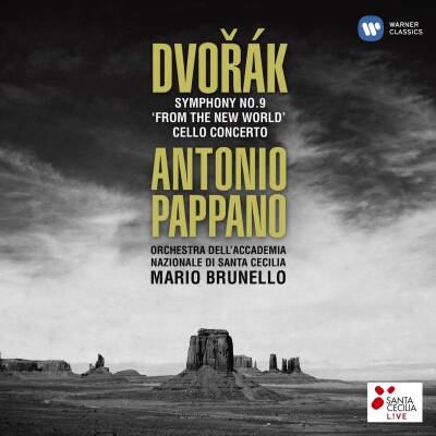 Dvorak Antonin - Sinfonie 9 & Cellokonzert (Pappano Antonio / Brunello Mario u.a. / MEISTERWERKE)