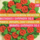 Beethoven Ludwig van / Brahms Johannes - Sinfonien 2 Op.3&Op.73 (Jansons Mariss / Rco)