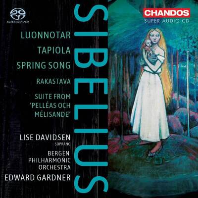 Sibelius Jean - Luonnatar/Tapiola/Spring Song (Davidsen Lise)