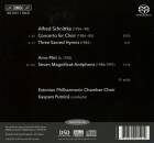 Schnittke Alfred / u.a. - Choral Works (Estonian Philharmonic Chamber Choir)