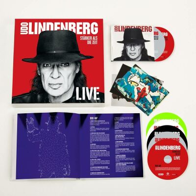 Lindenberg Udo - Stärker Als Die Zeit-Live (Super Deluxe Box / Blu-ray & CD)