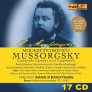 MUSSORGSKY Modest (1839-1881) - Complete Operas And Fragments (The Star Soloists of Bolshoi Theatre 1911 / 1963)