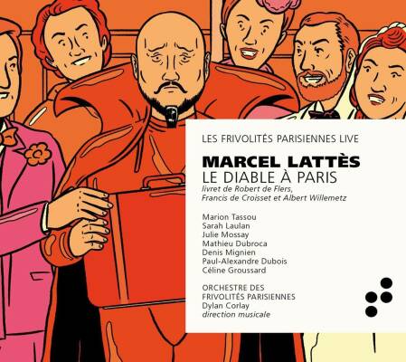 Lattes Marcel - Le Diable a Paris (Orchestre des Frivolités Parisiennes)