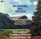 Sibelius Jean - Violinkonzert,2 Serenaden (Haendel Ido / Bournemouth Symphony Orchestra u.a. / 180Gr.)