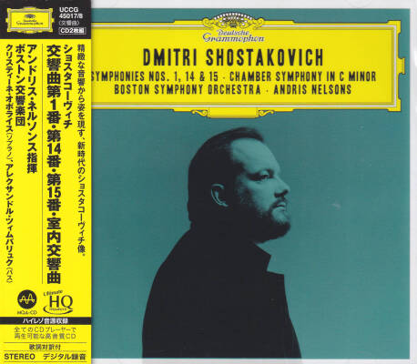 Schostakowitsch Dmitri - Symphonies Nos. 1, 14 & 15 / Chamber Symphony in C Minor (Nelsons Andris / BoSO)
