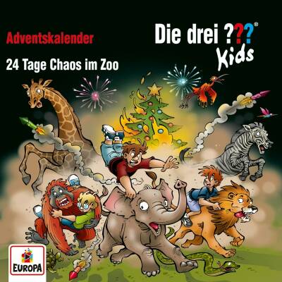 Drei ??? Kids, Die - Adventskalender: 24 Tage Chaos Im Zoo