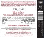 Abraham Paul - Ball At The Savoy (Folks Operetta / Anthony Barrese (Dir))