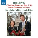 Brahms Johannes - Clainet Sonatas Op.120 (Flute And Piano...