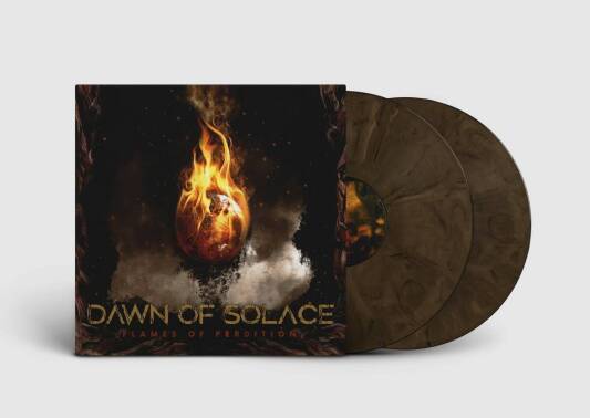 Dawn Of Solace - Flames Of Perdition (Lim. Gtf. Black Marbled)