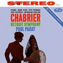 Chabrier Emmanuel - Music Of Chabrier, The (PARAY / DSO)