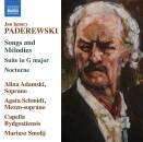 PADEREWSKI Ignacy Jan - Songs and Melodies (Adamski Alina)