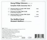 Telemann Georg Philipp - Complete Violin Concertos - Vol.7 (Wallfisch Band The / Wallfisch Elizabeth)