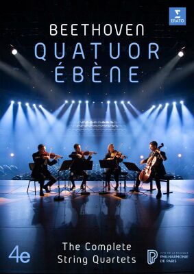 Beethoven Ludwig van - Sämtliche Streichquartette (Live / (Quatuor Ebene / DVD Video)