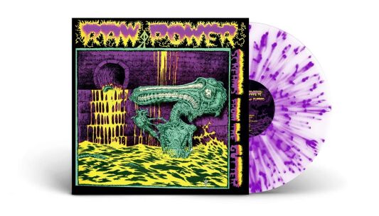 Raw Power - Screams From The Gutter (White / Purple Splatter V
