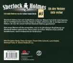 Sherlock Holmes - Folge 65: Als Der Meister Sich Verlor