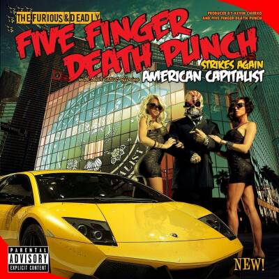 Five Finger Death Punch - American Capitalist (Ltd. Gold Coloured Vinyl / 10th American Capitalist:)
