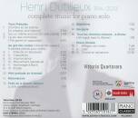 Quartararo Vittoria - Dutilleux: Complete Music For Piano Solo