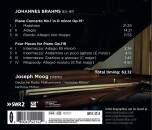 Brahms Johannes - Piano Concerto No.1 & Four Pieces For Piano Op.119 (Joseph Moog (Piano) / Deutsche Radio Philharmonie)