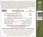 Hindemith Paul - Symphony Mathis Der Maler (Orf VIenna Radio So - Marin Alsop (Dir))