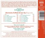 Legrenzi Giovanni - Harmonia Daffetti Devoti Op.3 (Ivana Valotti (Orgel) - Nova Ars Cantandi)