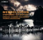 Mendelssohn Bartholdy Felix - Symphonies Nos.1 & 3 (Swedish Chamber Orchestra / Thomas Dausgaard (Dir)