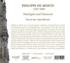 Monte Philippe de - Madrigals And Chansons (Ratas del viejo Mundo)