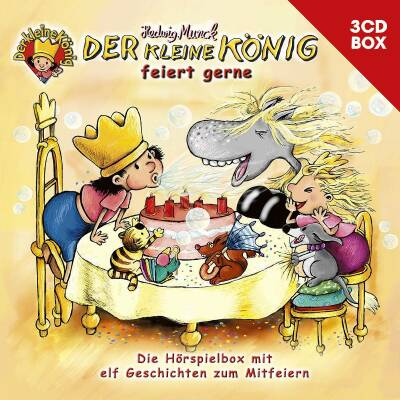 Kleine König, Der - 3-CD Hörspielbox Vol. 2 - Feiert Gerne