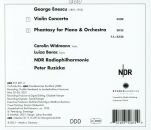Enescu George - VIolin Concerto (Carolin Widmann (Violine) - Luiza Borac (Piano))