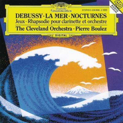 Debussy Claude - La Mer / Jeux / Nocturne / u.a. (Boulez Pierre / CLO)