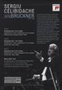 Celibidache Sergiu - Sergiu Celibidache Conducts Bruckner (3Dvd+2 CD)