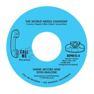 Jacobs Hank & Malone Don - World Needs Changin, The