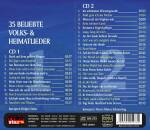 35 beliebte Volks- & Heimatlieder (Diverse Interpreten)