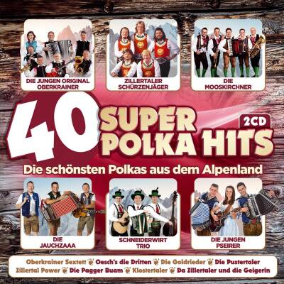 40 super Polka Hits Instrumental (Diverse)