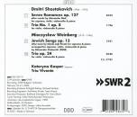 Schostakowitsch Dmitri / u.a. - Piano Trios - Songs (Kasper Kateryna / Trio Vivente)