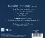 Debussy Claude - La Mer,Images (Krivine Emmanuel / Orchestra National de France)