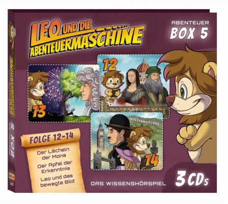 Leo Und Die Abenteuermaschine - 3Er Cd-Box:folge 12-14