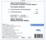 Heinichen Johann David - Two Passion Oratorios (Kölner Akademie, Die)