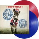 Govt Mule - Stoned Side Of The Mule (Transparent Red / Blue