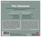 Mendelssohn Bartholdy Felix / Mendelssohn Fanny - Fanny And Felix Mendelssohn (Trio Chausson)
