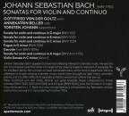 Bach Johann Sebastian - Sonaten For VIolin And Continuo (Von Der Goltz / Beller / Johann)