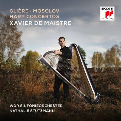 Glière / Mosolov / Glazunov / - Glière,Mosolov: Harp Concertos (de Maistre,Xavier/WDR Sinfonieorch./Stutzmann,N.)