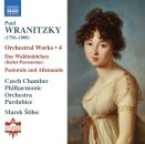 Wranitzky Paul - Orchestral Works: 4 (Czech Chamber Philharmonic Orchestra Pardubice)
