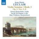 Leclair Jean Marie - VIolin Sonatas: Book 3 (Adrian...