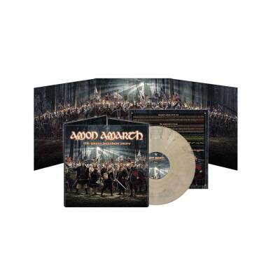 Amon Amarth - Great Heathen Army, The (Fur Off White Marble)