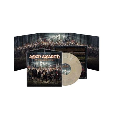 Amon Amarth - The Great Heathen Army (Fur Off White Marble)