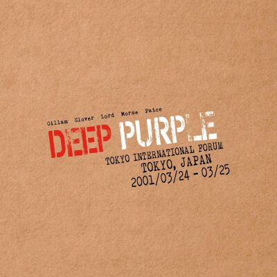 Deep Purple - Live In Tokyo 2001: Ltd.