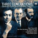 Tcherepnin Alexander Nikolai & IVan - Three Generations (Quan Yuan (Violine) - David Witten (Piano))